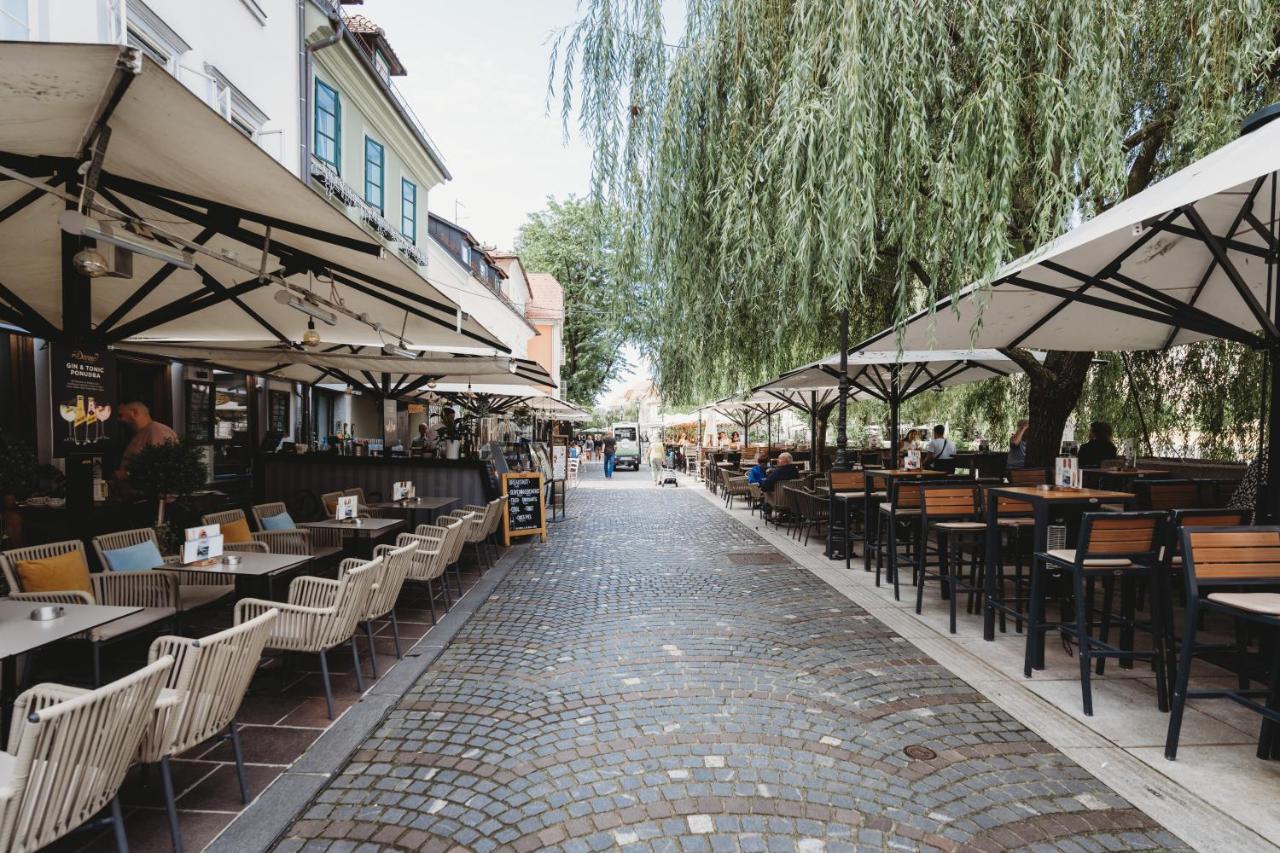 Romantic Jump Studio Overlooking River, Free Parking Ljubljana Exterior photo