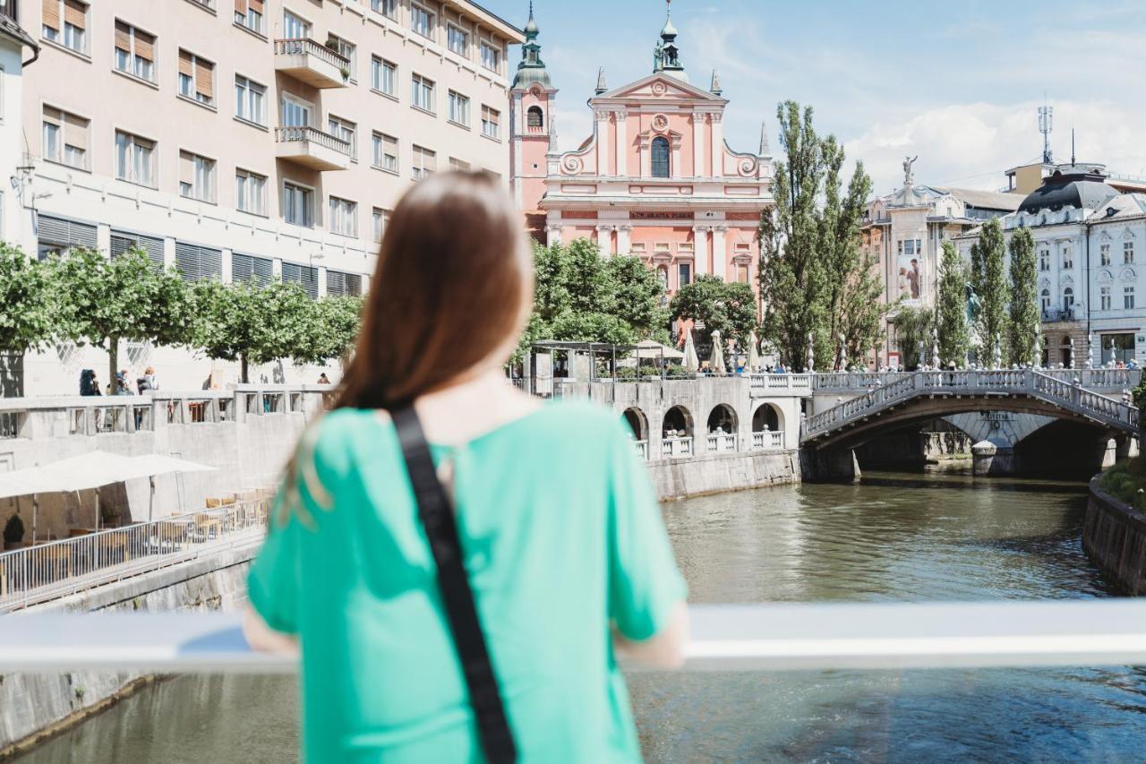Romantic Jump Studio Overlooking River, Free Parking Ljubljana Exterior photo