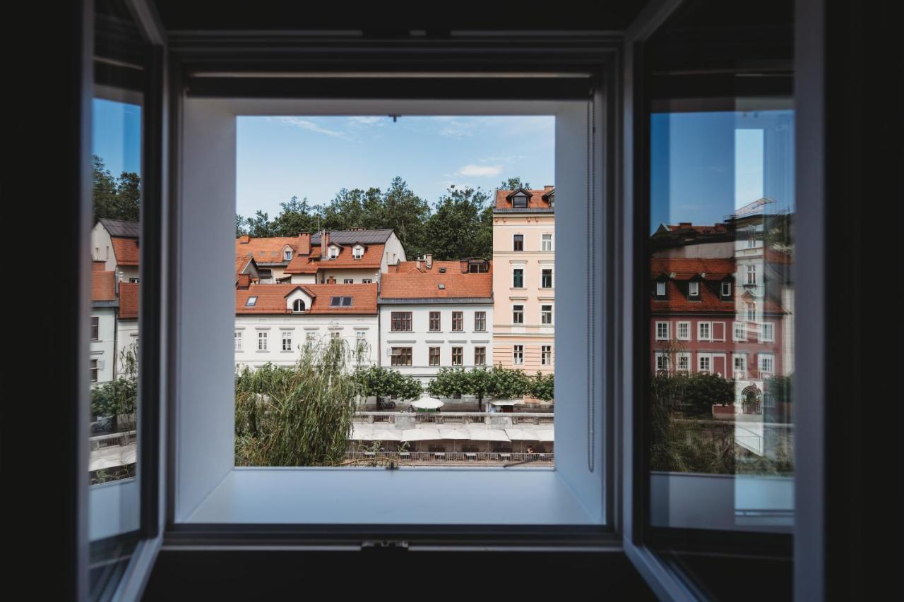 Romantic Jump Studio Overlooking River, Free Parking Ljubljana Exterior photo